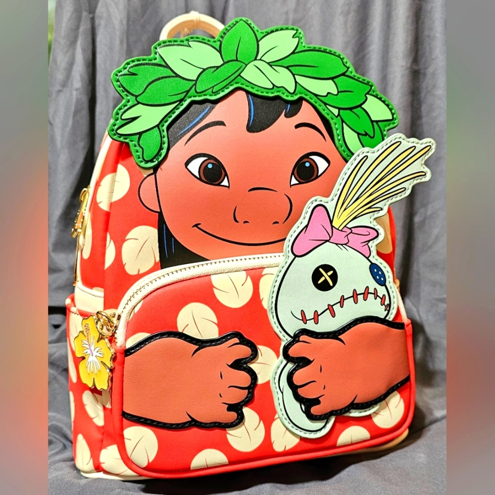 NWT Lilo and Scrump Loungefly Mini Backpack